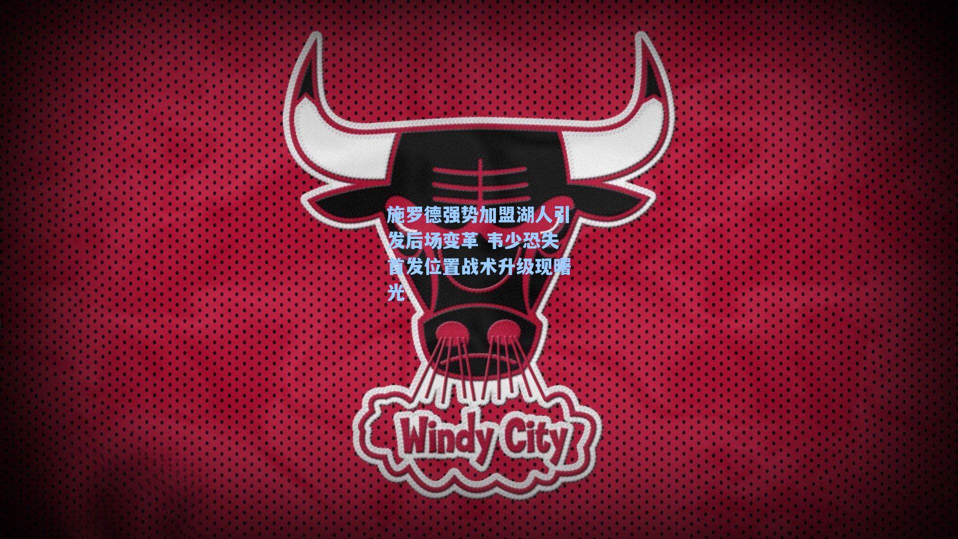 施罗德强势加盟湖人引发后场变革 韦少恐失首发位置战术升级现曙光